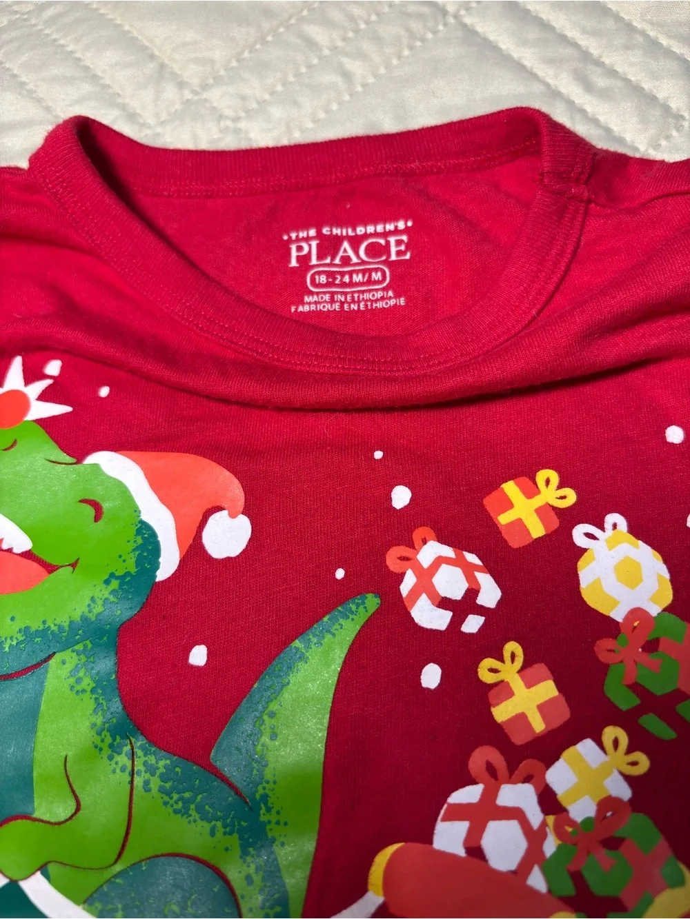 The Childrens Place festive red
